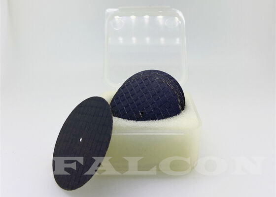 गुणवत्ता  Black Reinforced Dental Diamond Discs 0.7mm Cut off Grinding Wheel कारखाना