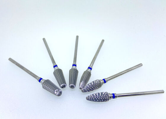 गुणवत्ता  Straight Edge Dental Diamond Burs Sharp Tungsten Carbide Grinder For Crown कारखाना