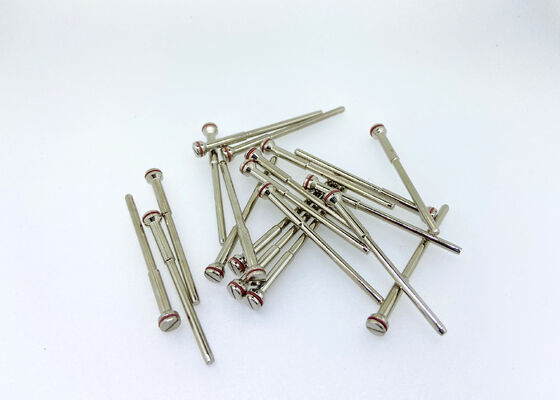 गुणवत्ता  Mandrel Bur Steel Dental Diamond Strips Chrome 5.0mm Head For Micromotor कारखाना